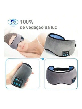 Máscara De Dormir Tapa Olhos Fone De Ouvido Bluetooth