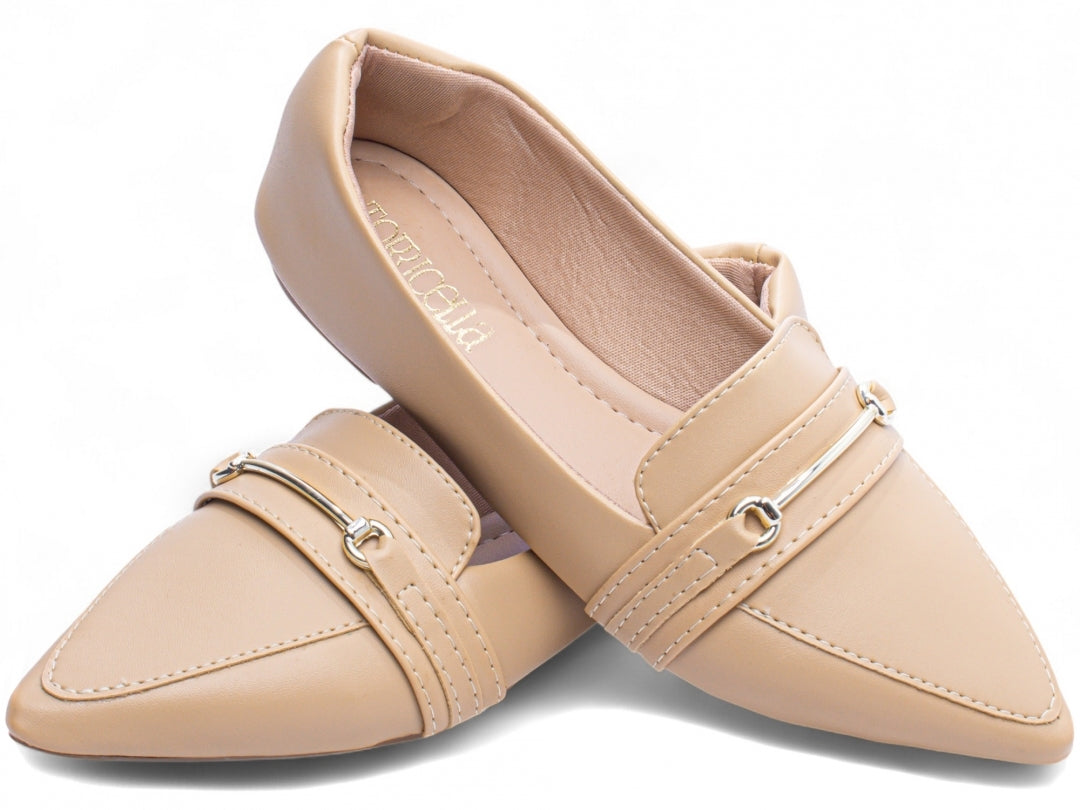 Sapatilha Mocassim Feminino Bico Fino Modelo Ultra