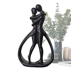 Abstrato moderno Abraçando Casal Estátua, Decoração para casa, Figura Esculturas e Figurinhas, Estética Interior, Sala Ornamentos