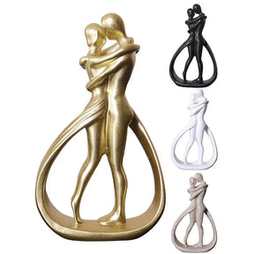 Abstrato moderno Abraçando Casal Estátua, Decoração para casa, Figura Esculturas e Figurinhas, Estética Interior, Sala Ornamentos